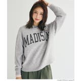 ［Lt.gray］ | アソートワッペンニットトップス | coca