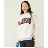 ［Ivory］ | アソートワッペンニットトップス | coca