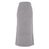 【セットアップ可能】ラメニットIラインスカート | coca | 詳細画像3 