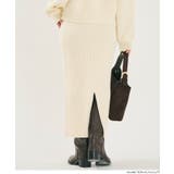 【セットアップ可能】ラメニットIラインスカート | coca | 詳細画像9 