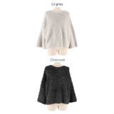 ふんわりラメシャギーニットトップス レディース | coca | 詳細画像17