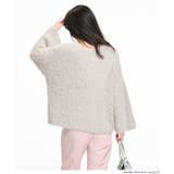 ふんわりラメシャギーニットトップス レディース | coca | 詳細画像8