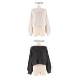 着こなし自在！リボンが可愛い2wayニットカーディガン | coca | 詳細画像17 