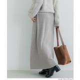 とろみリブニットスカート | coca | 詳細画像9