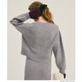 【セットアップ可能】ラメニットトップス | coca | 詳細画像15