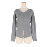 フロントスリットニット レディース | coca | 詳細画像2