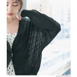 シアージョーゼットカーディガン レディース | coca | 詳細画像13 