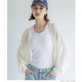 シアージョーゼットカーディガン レディース | coca | 詳細画像16 