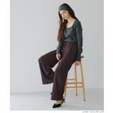 シボラメシャーリングイージーパンツ レディース | coca | 詳細画像22