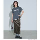 レオパードベロアスカート | coca | 詳細画像6 