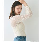 レースボタンカーディガン レディース | coca | 詳細画像4