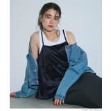 ラインストーンベロアキャミソール | coca | 詳細画像9 