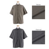 ライトワッシャーナイロン半袖シャツ | coca | 詳細画像15 