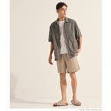 ライトワッシャーナイロン半袖シャツ | coca | 詳細画像4 