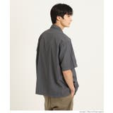 ライトワッシャーナイロン半袖シャツ | coca | 詳細画像10 