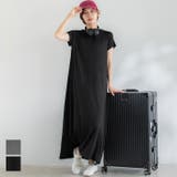 とろみマキシワンピース レディース | coca | 詳細画像1 