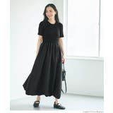 ［Black］ | バルーンニットワンピース レディース | coca