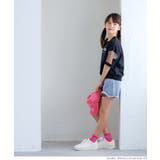 デニムダメージメッシュショーパン キッズ | coca | 詳細画像4 