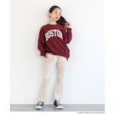 親子お揃いベロアフレアラインパンツ キッズ | coca | 詳細画像4