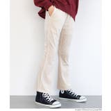 ［Ivory］ | 親子お揃いベロアフレアラインパンツ キッズ | coca