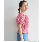 ハートギンガムブラウス キッズ | coca | 詳細画像9