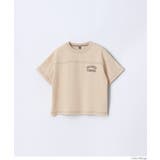配色ステッチ刺繍Tシャツ キッズ  | coca | 詳細画像13 