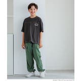 配色ステッチ刺繍Tシャツ キッズ  | coca | 詳細画像2 