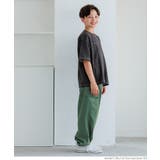 配色ステッチ刺繍Tシャツ キッズ  | coca | 詳細画像3 