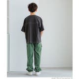 配色ステッチ刺繍Tシャツ キッズ  | coca | 詳細画像5 