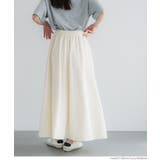 ジョーゼットリブフレアスカート レディース | coca | 詳細画像12 