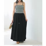 ジョーゼットリブフレアスカート レディース | coca | 詳細画像8 