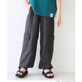 ［Black］ | ライトデニムカーゴパンツ キッズ | coca