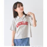 ポロカラープリントトップス キッズ | coca | 詳細画像4 