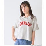 ポロカラープリントトップス キッズ | coca | 詳細画像7 