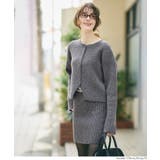 ふんわり柔らか、暖かみのある縮絨ニットミニスカート | coca | 詳細画像11 