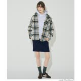 ふんわり柔らか、暖かみのある縮絨ニットミニスカート | coca | 詳細画像13 