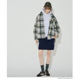 ふんわり柔らか、暖かみのある縮絨ニットミニスカート | coca | 詳細画像15 