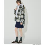 ふんわり柔らか、暖かみのある縮絨ニットミニスカート | coca | 詳細画像16 