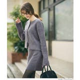 ふんわり柔らか、暖かみのある縮絨ニットミニスカート | coca | 詳細画像10 