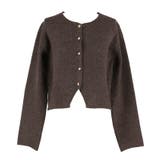 ふんわり柔らか、暖かみのある縮絨ニットカーディガン | coca | 詳細画像3