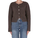 ふんわり柔らか、暖かみのある縮絨ニットカーディガン | coca | 詳細画像4