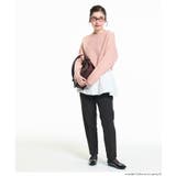 縮絨ニットクロップド丈トップス | coca | 詳細画像15 