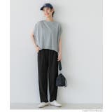 ジョーゼットプリーツテーパードパンツ レディース | coca | 詳細画像15
