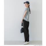 ジョーゼットプリーツテーパードパンツ レディース | coca | 詳細画像19