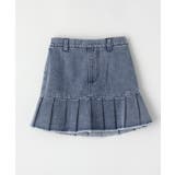デニムタックスカート キッズ | coca | 詳細画像2 