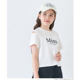 ［White］ | 肩あきバッククロスTシャツ キッズ | coca