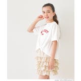 裾リボン結びビックTシャツ キッズ | coca | 詳細画像6 