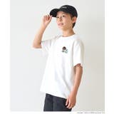 ［White］ | 刺繍Tシャツ キッズ | coca
