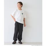 ナイロンフェイクベルトパンツ キッズ  | coca | 詳細画像2 