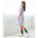 袖フリル肩あきワンピース キッズ | coca | 詳細画像9 